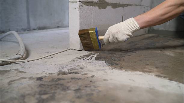 SJ Waterproofing Pros Basement Waterproofing coverage map for Cambria, IL and surrounding area
